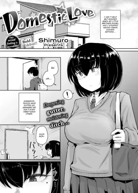 Domestic Love manga cover