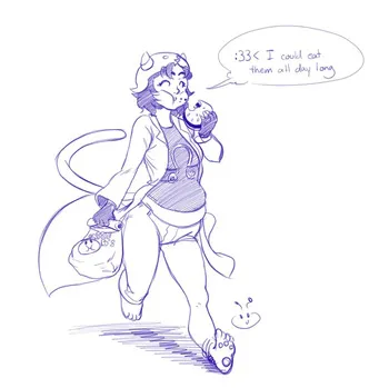 Nepeta Leijon WG Sequence by Blimpy4000 manga cover