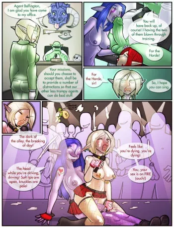 [Shia] The Adventures of Agent Belfington (World of Warcraft) manga cover