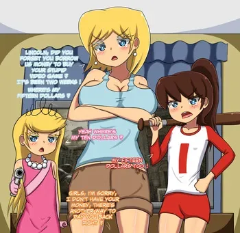 [Eauderosh] In Debt (The loud house) manga cover