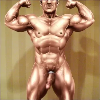My Fuck Buddy Bodybuilder manga cover