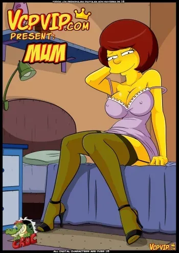 [Croc] - Mom (The Simpsons) - [English] - Complete manga cover