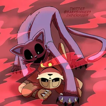 ［jadenyugi9］Red Therapy Au（Poppy Playtime） manga cover
