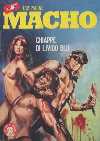 [Bruno Marraffa] Macho #7 - Chiappe di Livido Blu (Deep Blue Butts) (ENG) [Akujo] manga cover