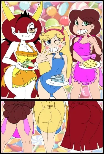 [Ferozyraptor] Sexy Kitchen (Star vs. the Forces of Evil) manga cover