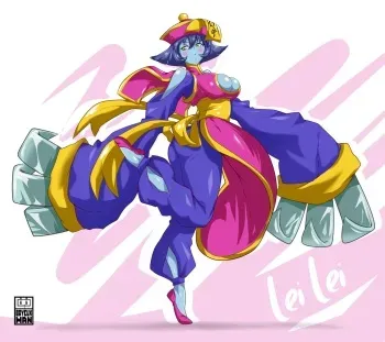 [Bayeuxman] Lei Lei (Darkstalkers) manga cover