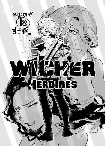 Witcher Heroines manga cover