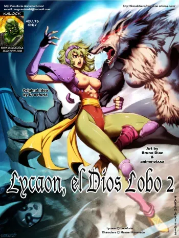 [Locofuria, Bruno Díaz, anime-pixxx] Lycaon, El Dios Lobo 2 (Saint Seiya) (Spanish) [kalock] manga cover