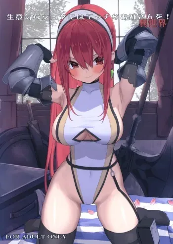 (C96) [Illumination. (Ogadenmon)] Namaiki na Shota ni wa Ecchi na Onee-san o! Isekai manga cover