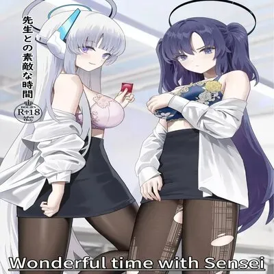 Wonderful Time With Sensei [Doujinshi] manga cover