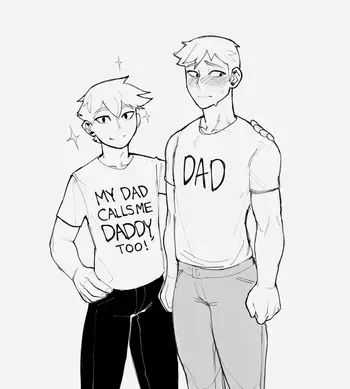[CheeseCrumbles] The #CumInUrDad Challenge manga cover