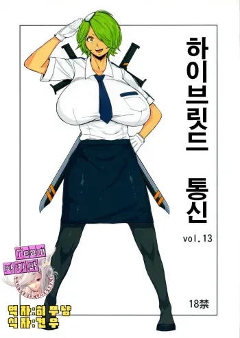 (C83) [Hybrid Jimushitsu (Muronaga Char siu)] Hybrid Tsuushin vol.13 (Shinmai Fukei Kiruko-san) (korean) manga cover