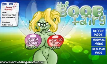 VavavOOm Games: The Boob Fairy manga cover