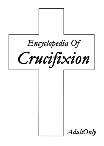 [sankaku doumei] encyclopedia of crucifixion manga cover