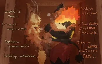 [Fanofthefurr] Arcanine X Emboar manga cover