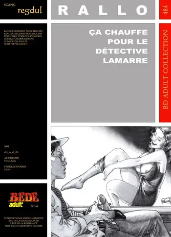 [Bédé Adult 484] Vitus Rallo & Fildor - Ça chauffe pour le Détective Lamarre manga cover