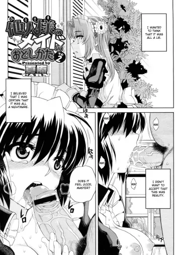 Hito-sama no Meido no Otoshikata manga cover