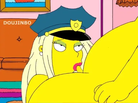 [Doujinbo] Homer gets a blowjob (The Simpsons) manga cover