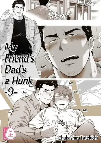 My Friend's Dad is a Hunk chapter 9 manga cover