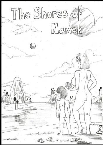 [TheWriteFiction] The Shores of Namek (Dragon Ball Z) manga cover