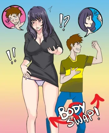 [Hando] Help! My GF's Mom Stole My Body (Ongoing) manga cover