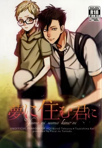 (Kuroneko to Koi no Shinkoukei) [Fuzai no Yamada (Yumoto)] Yume ni Sumu Kimi ni (Haikyuu!!) manga cover