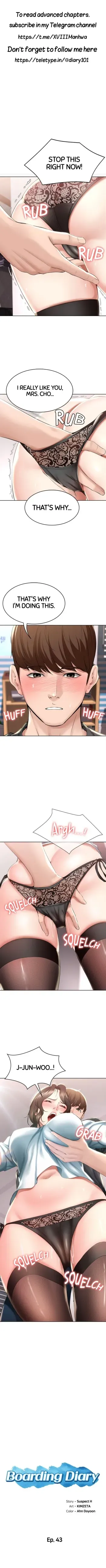 [Yonguija H×Kim Jeta] Boarding Diary (chapter 43 - 48) [English] [Webtoon] manga cover
