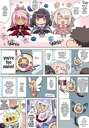 [Pononozo] Illya, Miyu, Chloe (Fate/Grand Order) [English] manga cover