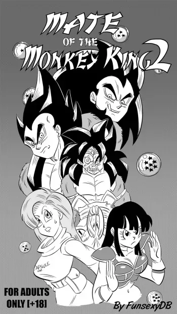 [FunsexyDB] Mate of the Monkey King #2 (Dragon Ball GT) manga cover