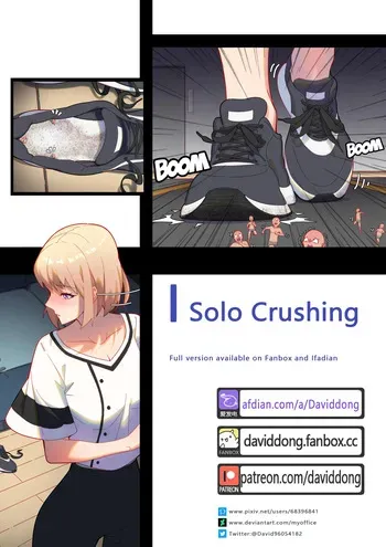 [David Dong] I Solo Crushing manga cover