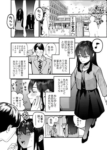 [ababari]【skeb】A Female Teacher Attacked by a Delinquent Student on Graduation Day manga cover