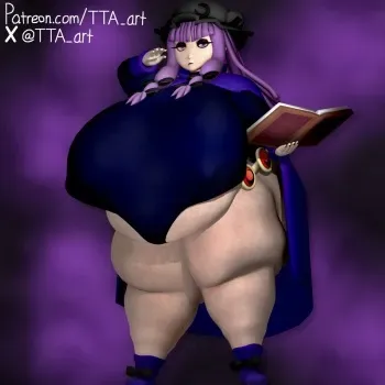 [TTA_art] Patchouli (Halloweenposting 2024) manga cover