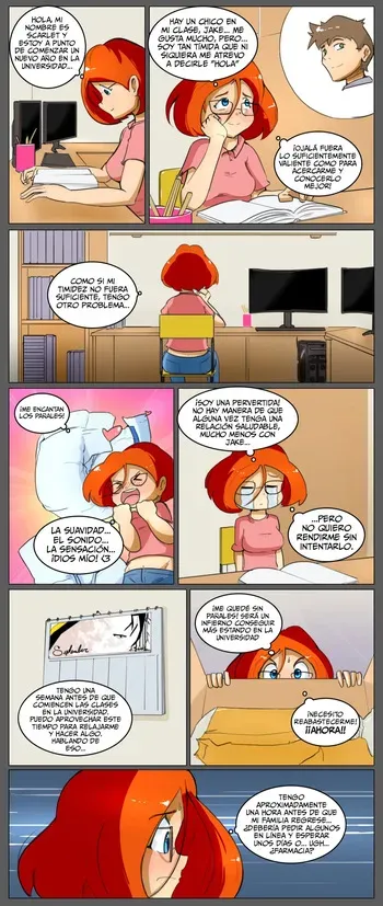 College Student [Spanish] [SketchMan-DL] [TRANSLATED] [COMIC] manga cover