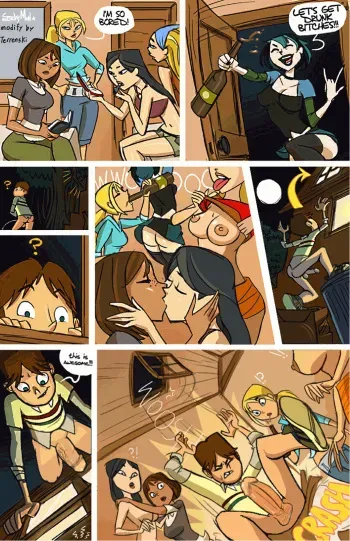 [Stickymon] Total Drama Intercourse (modify by terrenski) manga cover