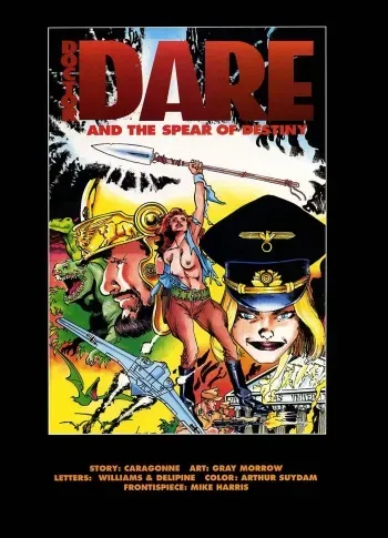 (Gray Morrow) Doctor Dare 02 The Spear of Destiny manga cover