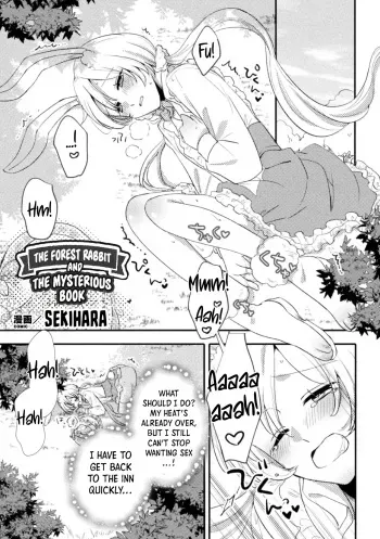 Mori no usagi to fushigina hon | The Forest Rabbit and the Mysterious Book manga cover