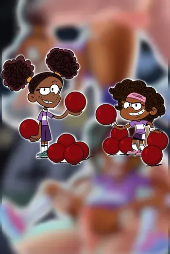 [Lo Franco] Dodgeball Lolis (The Casagrandes) manga cover
