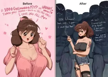 [wjs07] 100k Followers - Instant Loss manga cover