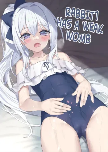 RABBIT1 wa Shikyuu ga Yowai | RABBIT1 has a weak pussy manga cover