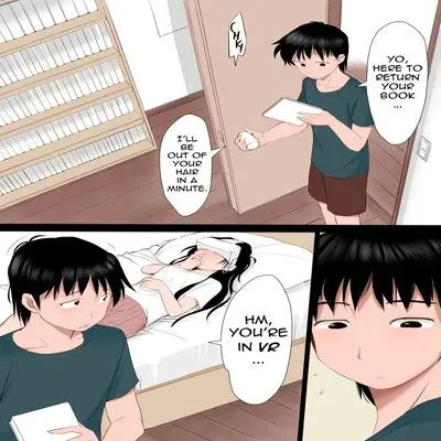 This Little Sister Fapping In VR Is Oblivious To Her Big Brother's Arrival [Original] manga cover
