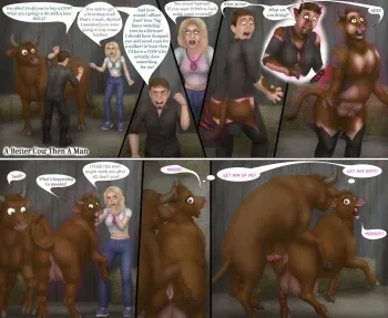 A Better Cow Then A Man manga cover