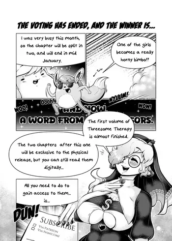 [The Kitty Named Terra (Mae-Mae)] Threesome Therapy: Chapter 5 manga cover