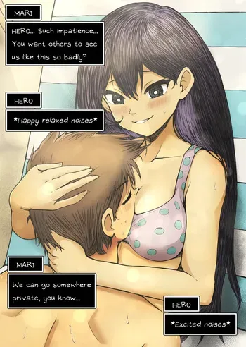 [Vegavast] Summer Beach (OMORI) manga cover