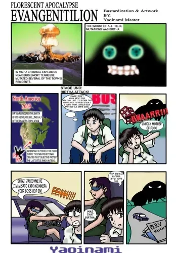 [bumwolf] Florescent Apocalypse Evangenitilion (Neon Genesis Evangelion) manga cover