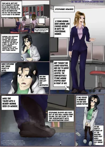 [Artistic-Pad] Stephanie and Dr. Amy's Encounter manga cover