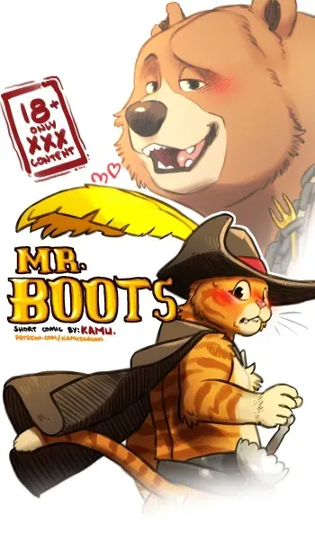 [KamuDragon] Mr. Boots (Puss in Boots: The Last Wish) manga cover