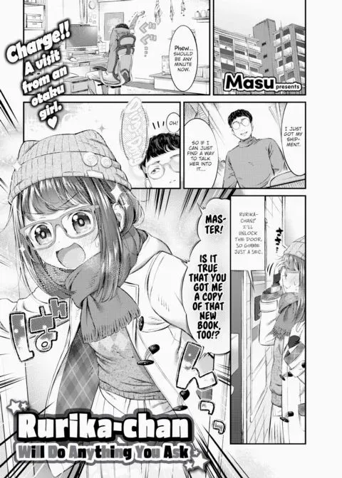 Rurika-chan Will Do Anything You Ask manga cover