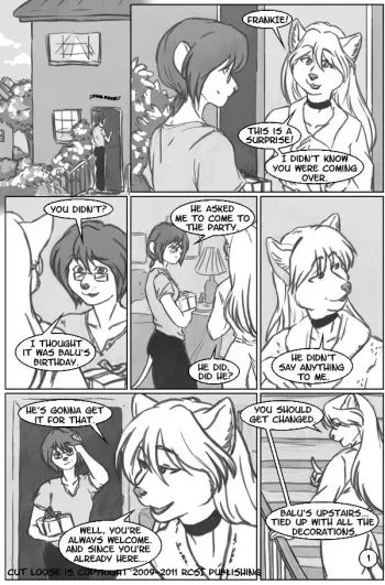 [Cut Loose (TheTiedTigress)] Party Favors manga cover