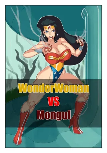 [AnythingGoes] WonderWoman VS Mongul (Justice League) (Animated) manga cover