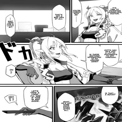 Nian (Arknights) [Doujinshi] manga cover